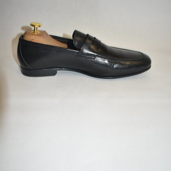 To Boot New York Portofino Penny Loafer Black Leather Size 8 MSRP $395 main image 4
